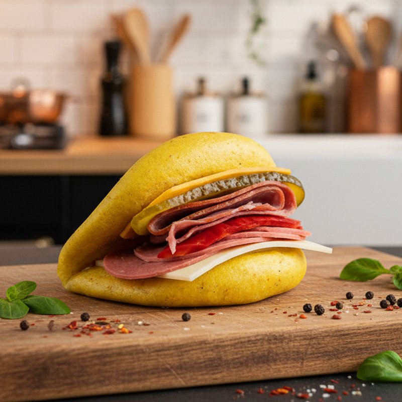 BUN SALAM ÇEDAR SANDVİÇ