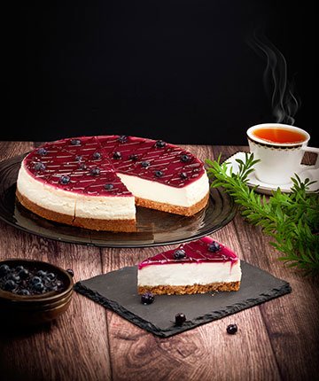 Yaban Mersinli Cheesecake