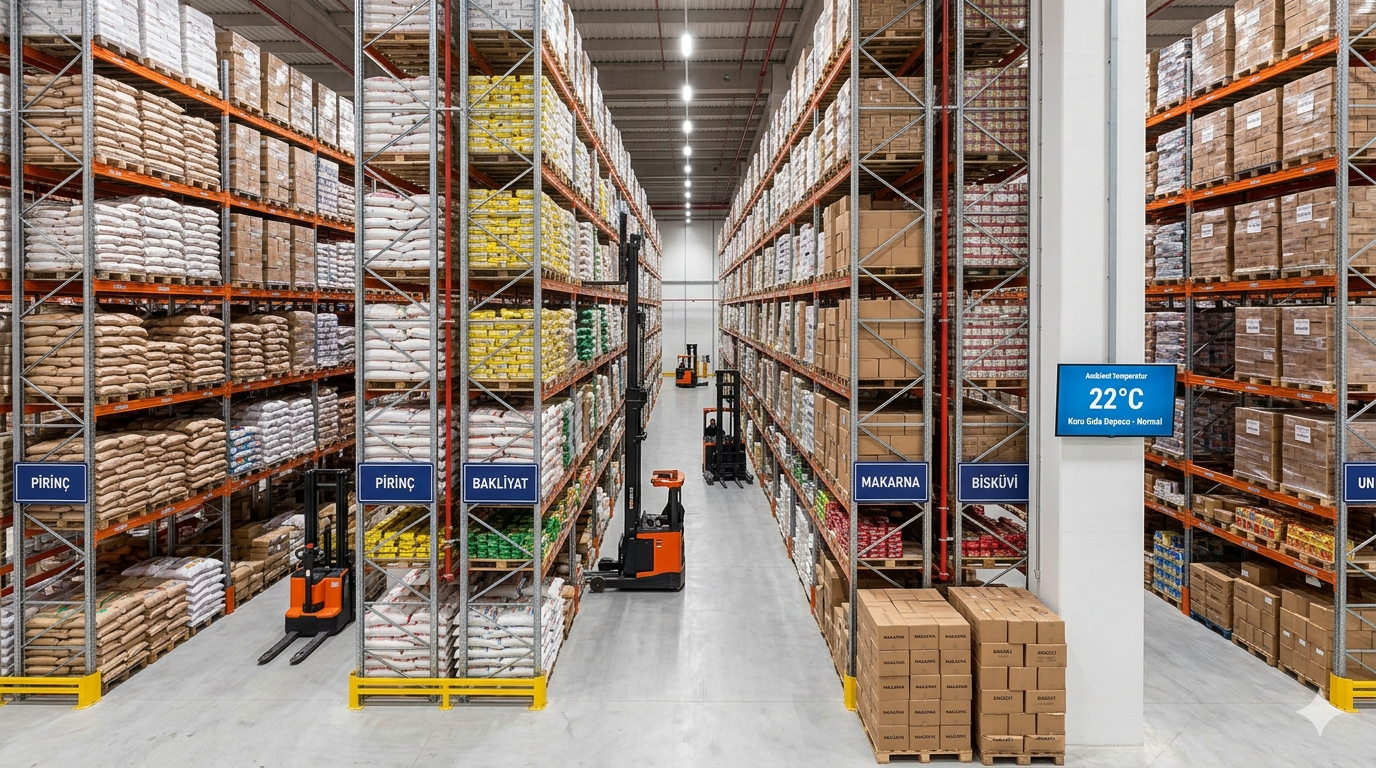 +8°C Kuru Gıda Depolama